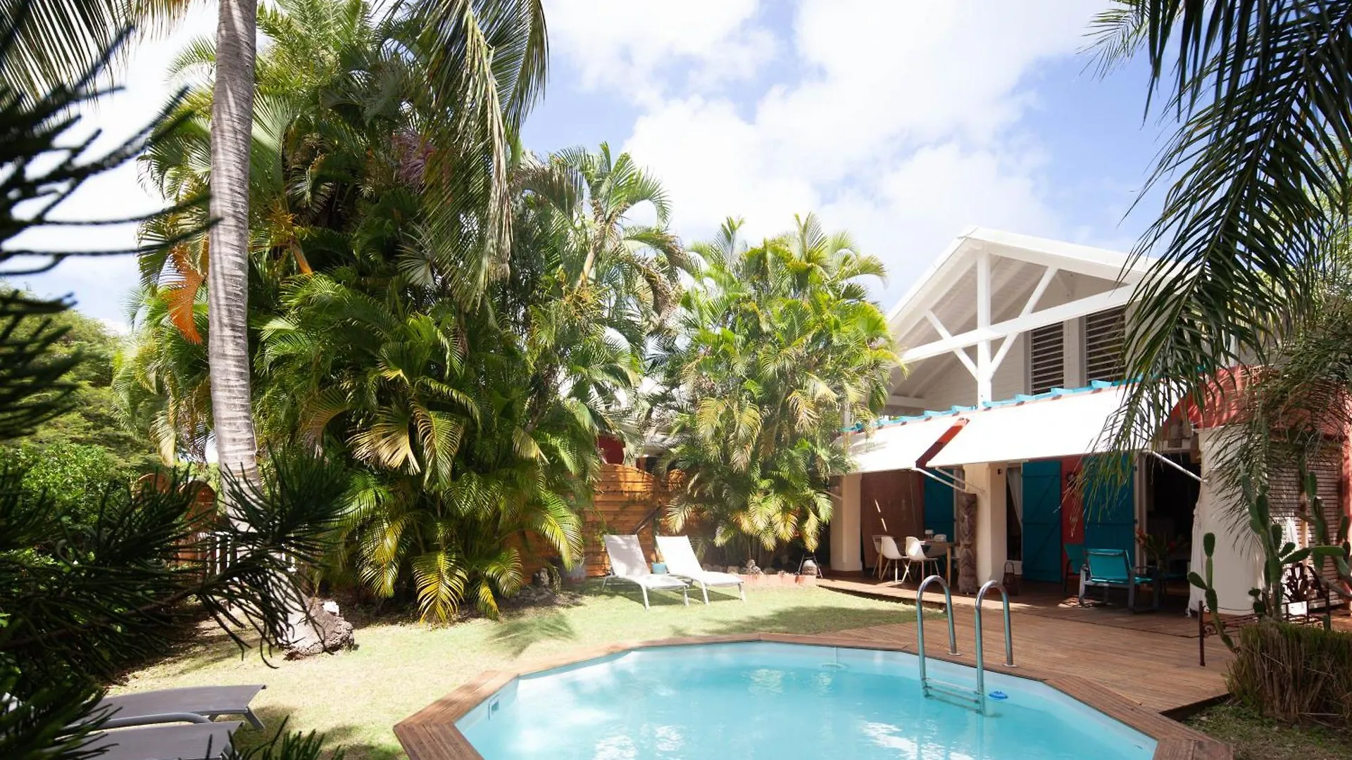 סן-פרנסואה Villa Marie Galante 4/6 P A 50 M De La Plage