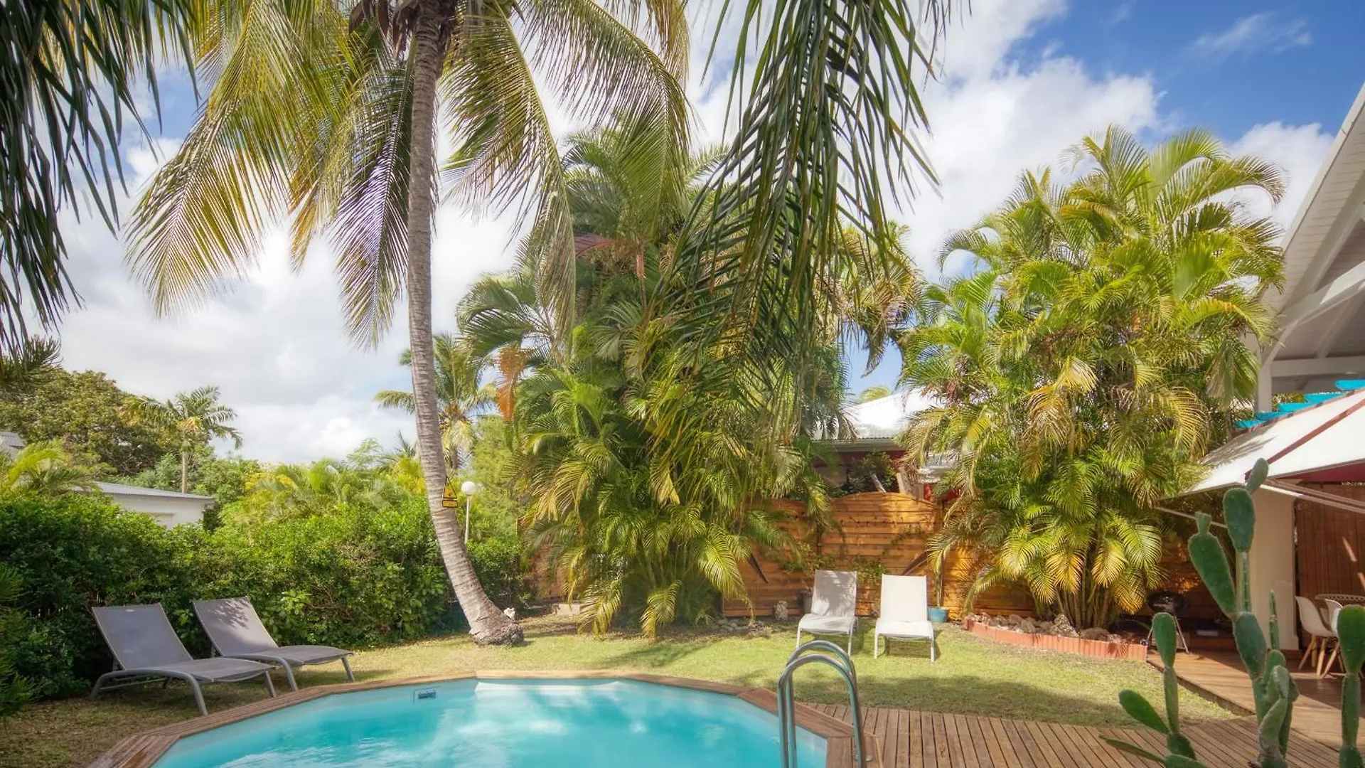 סן-פרנסואה Villa Marie Galante 4/6 P A 50 M De La Plage