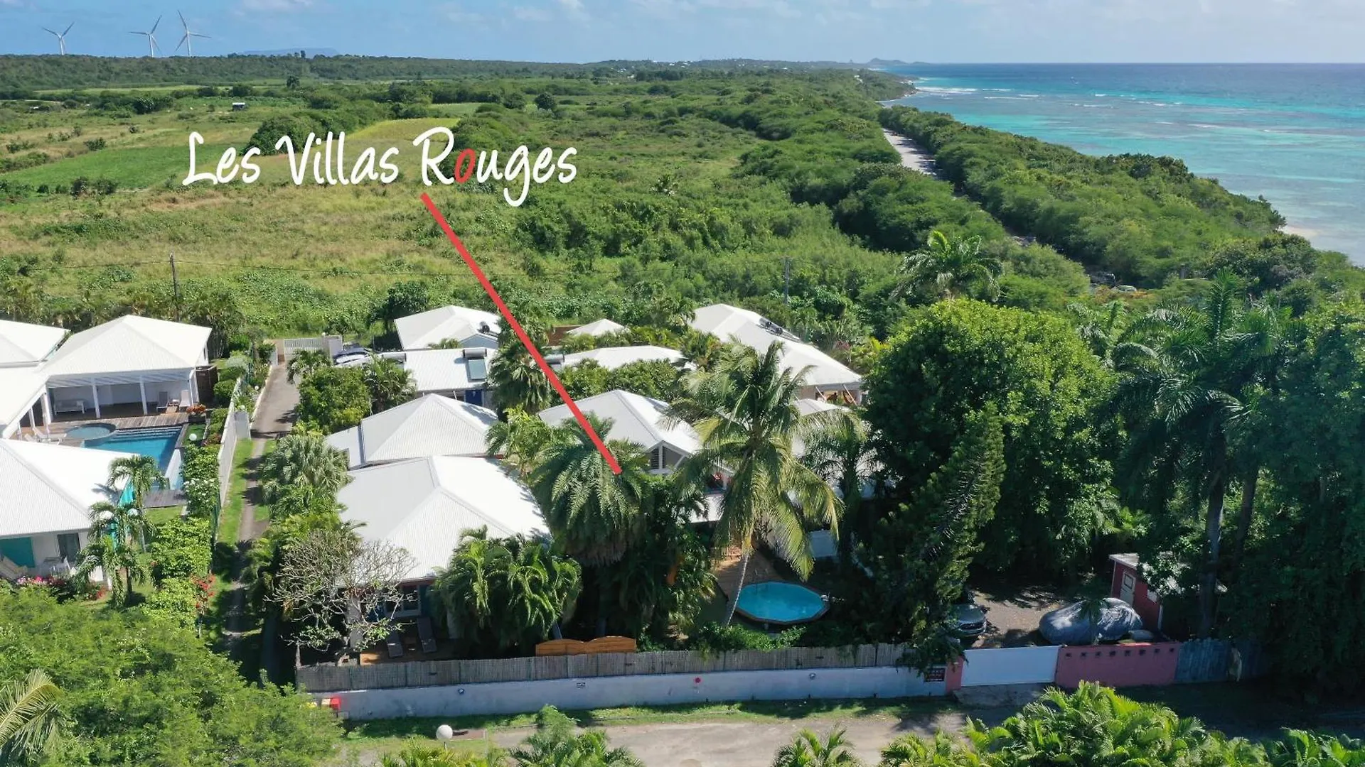 סן-פרנסואה Villa Marie Galante 4/6 P A 50 M De La Plage 0*,